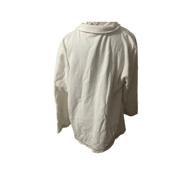 Walt Disney World Tour Vintage Cardigan Sweater L Mickey Mouse Beige RARE - Picture 2 of 16